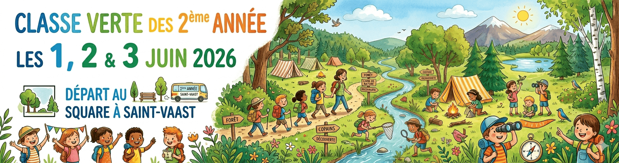 Classe verte des 2ème Primaire